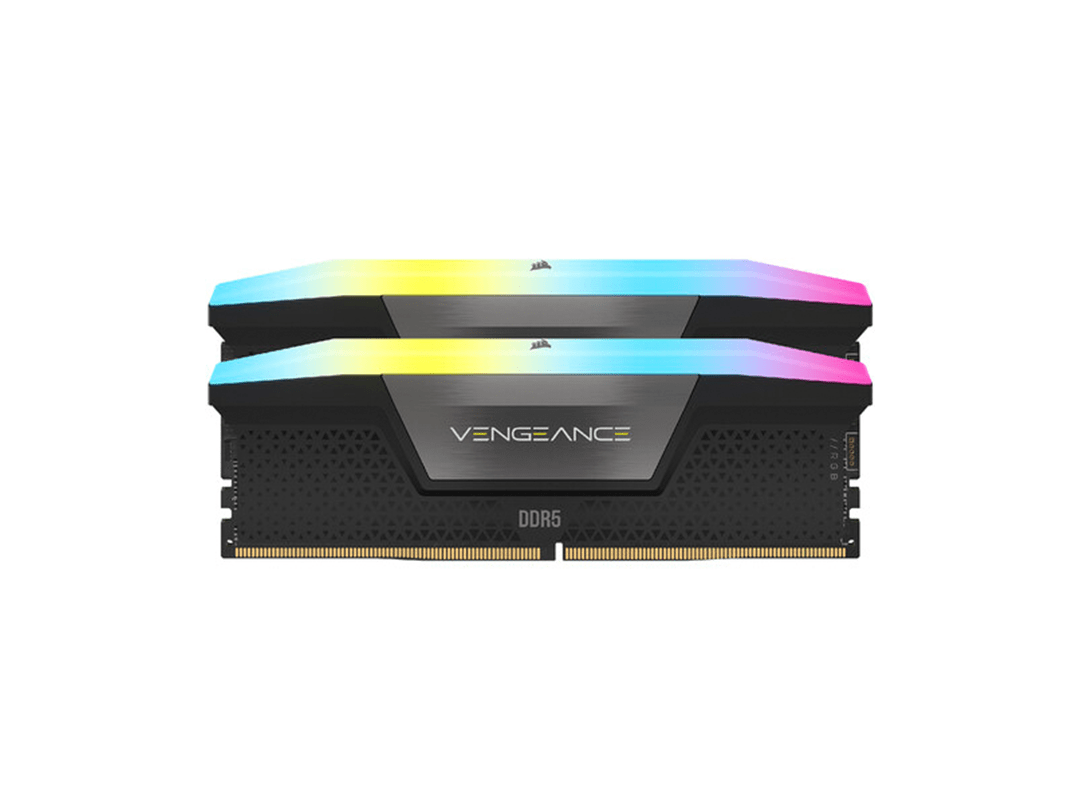 Corsair 64GB VENGEANCE RGB DDR5 6000MT/s DIMM Memory Kit (2 x 32GB) in Qatar Corsair 64GB VENGEANCE RGB DDR5 6000MT/s DIMM Memory Kit (2 x 32GB) in Qatar